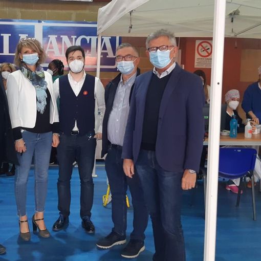 Coronavirus: attivo da oggi il centro vaccini al Palalancia di Chivasso