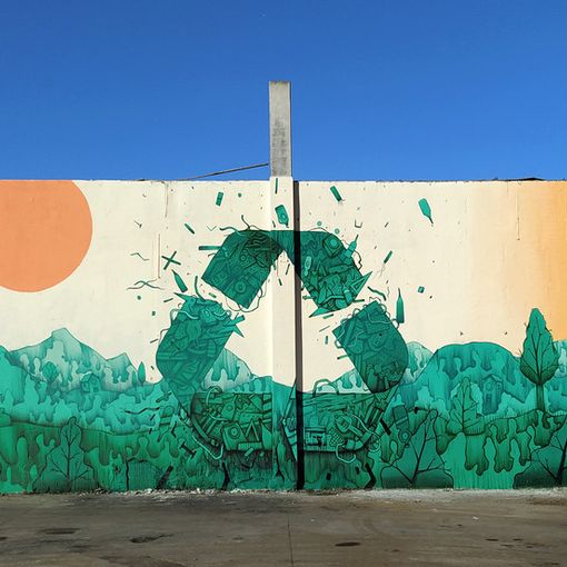 A Chivasso un nuovo murales a tema ambientale