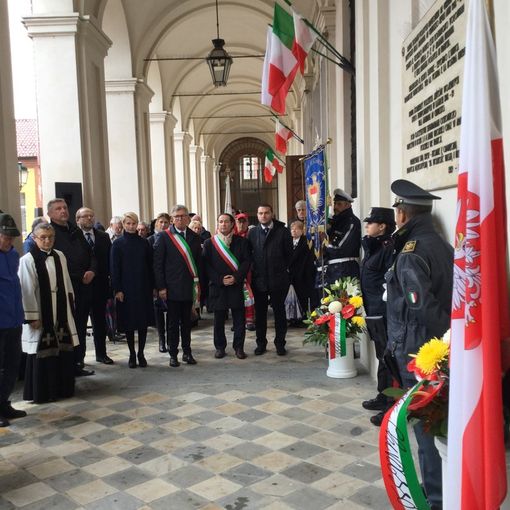 Celebrato a Chivasso il centenario dell'Indipendenza della Polonia