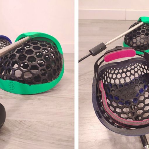 Nasce a Torino il primo caschetto studiato appositamente per la boccia paralimpica