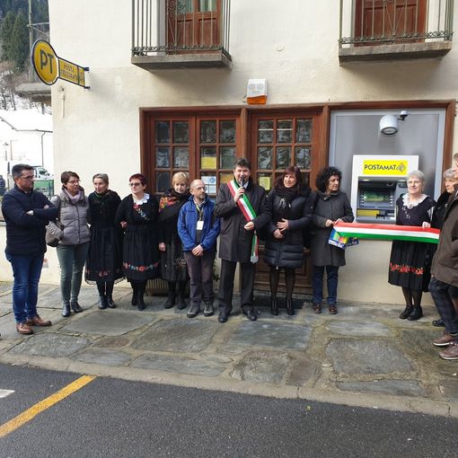 L'inaugurazione dello sportello a Rondissone