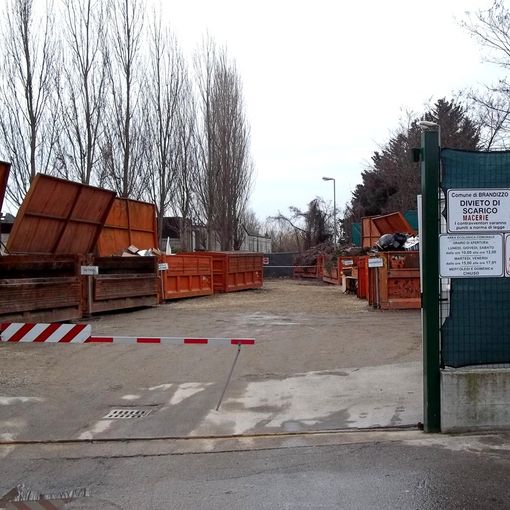 L'ecocentro comunale di Brandizzo