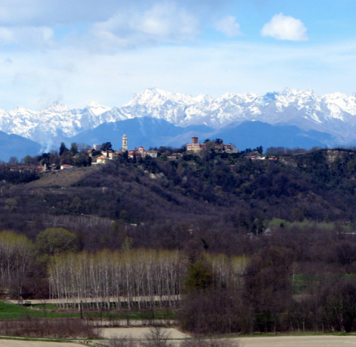 Una veduta di Mazzè