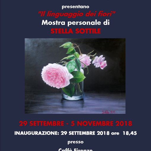 Nuova mostra al Caffè Firenze: espone Stella Sottile