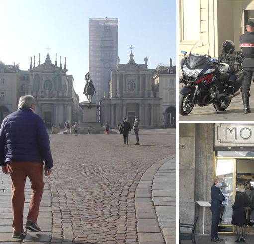 A Torino l'ultimo giorno di &quot;normalità&quot;: in centro rabbia e angoscia prima del secondo lockdown [VIDEO]