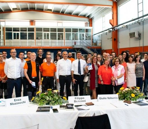 La Direzione regionale INPS Piemonte incontra a Castellinaldo i lavoratori di Giesse Logistica