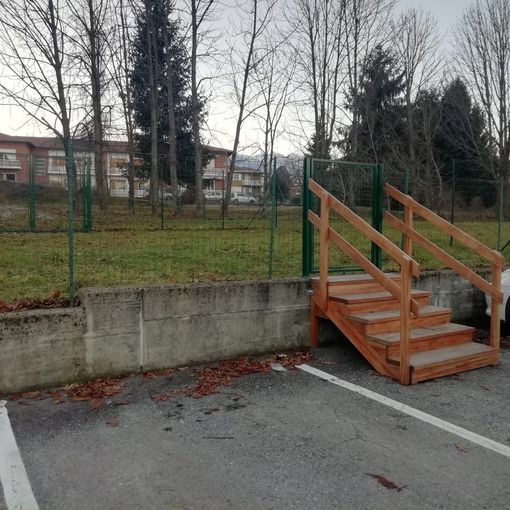A Bricherasio i bambini della materna potranno giocare nell’area verde dalla Casa di riposo