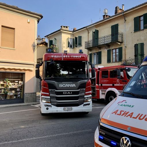 I soccorsi in via Olmetti