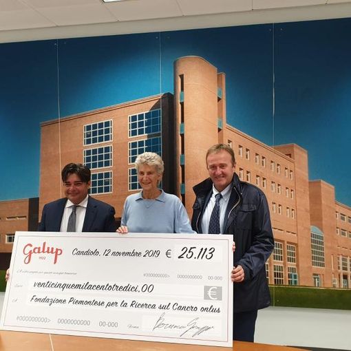 Quando la dolcezza è solidale: Galup aiuta la Fondazione per la ricerca sul cancro di Candiolo