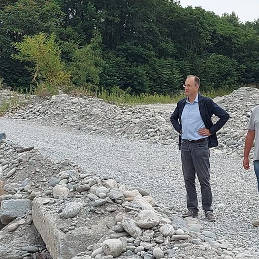 Da sinistra, il sindaco Paschetta e l'assessore Peverengo