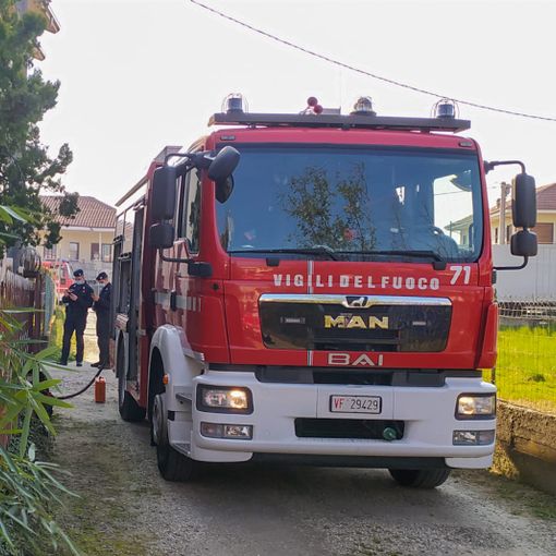 Incendio a Cavour