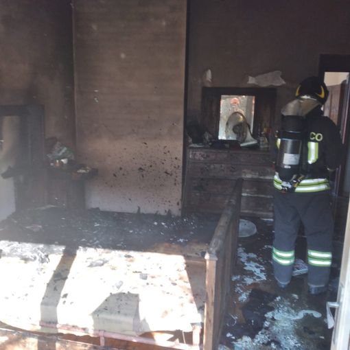 Incendio a Cavour