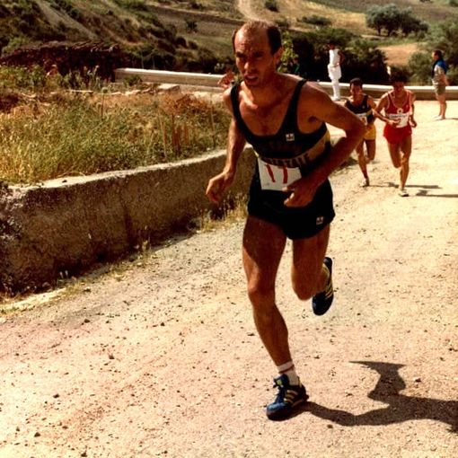 Il detentore del record della Tre Rifugi, Claudio Galeazzi