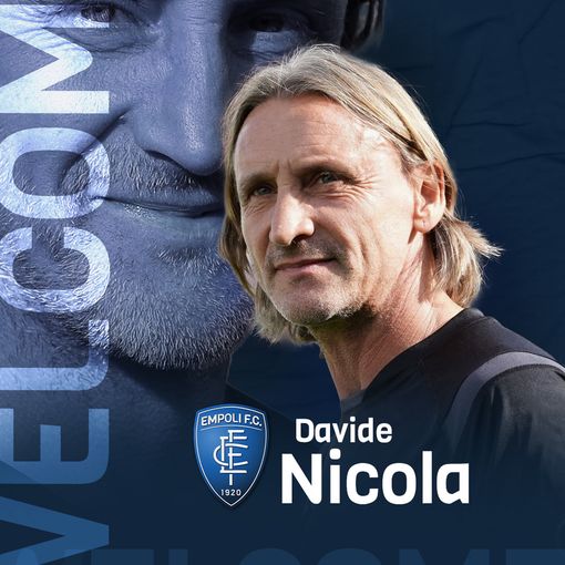 Davide Nicola (foto della pagina Facebook dell’Empoli Fc)