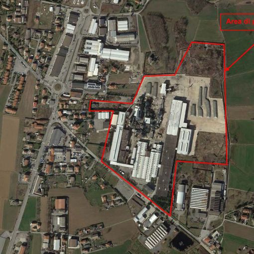 L'area interessata dal progetto