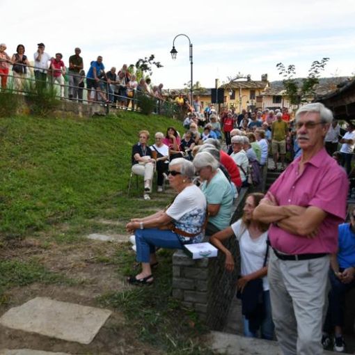 L’inaugurazione del Giardino del Borgo di domenica scorsa