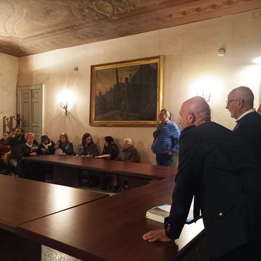 L’incontro in Comune a Luserna San Giovanni