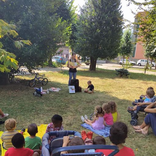 Lavoratori come libri aperti si raccontano ai più piccoli a Luserna San Giovanni
