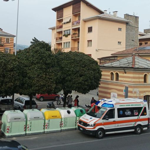 I soccorsi allo scooterista