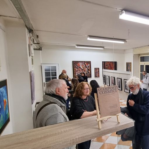 L’inaugurazione di ‘Avamposti cosmici’