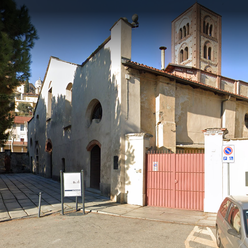 La chiesa di San Domenico, che ospita la mostra