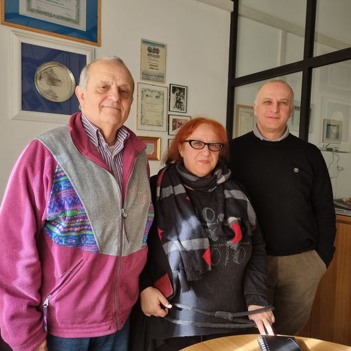 Da sinistra Pinchiaroglio, Manzi e Ricchiardi