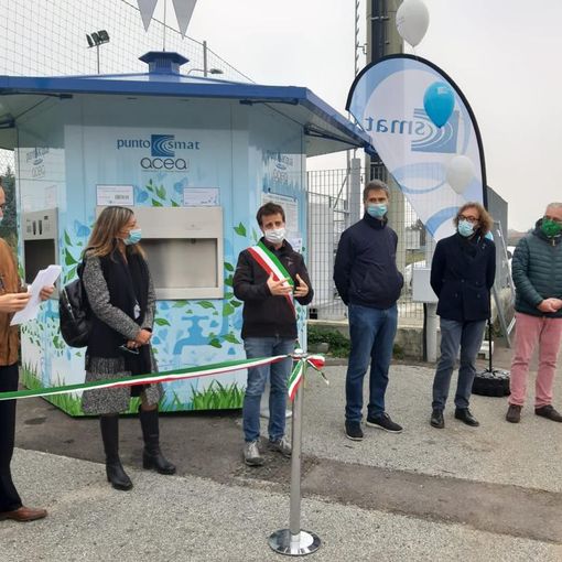 Pinerolo ha un secondo Punto acqua Smat a Riva