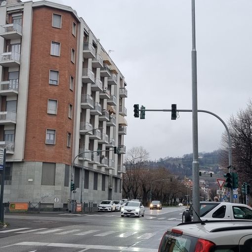 Pinerolo: si sono spenti i semafori di corso Bosio