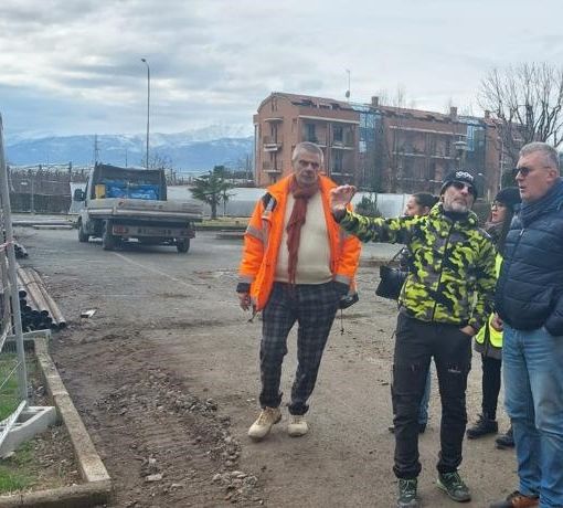 Il sopralluogo di stamattina