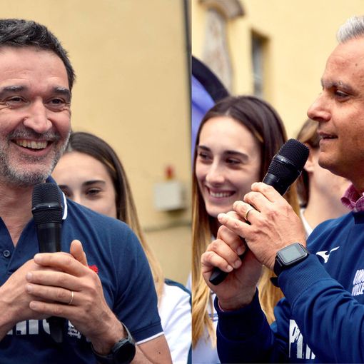 Da sinistra Marchiaro e Cicchiello