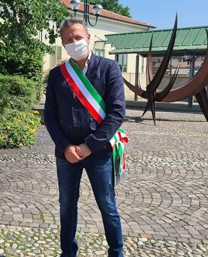 Il sindaco di Piscina Cristiano Favaro