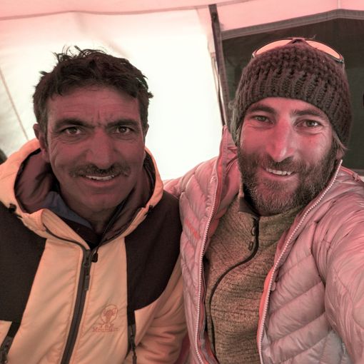 Ali Sadpara e ‘Cala’ Cimenti