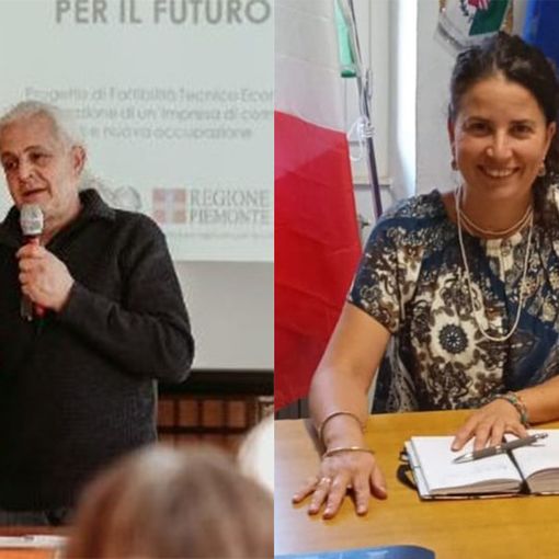 Roby Morel (foto di Elisa Alloa Casale) e Claudia Bertinat