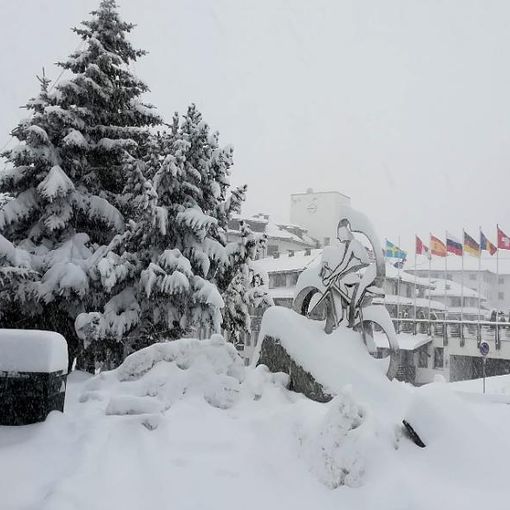 Sestriere innevata