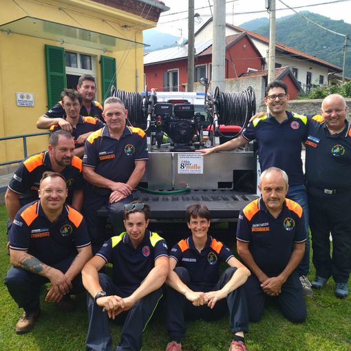 Il gruppo torrese all’inaugurazione del nuovo modulo antincendio