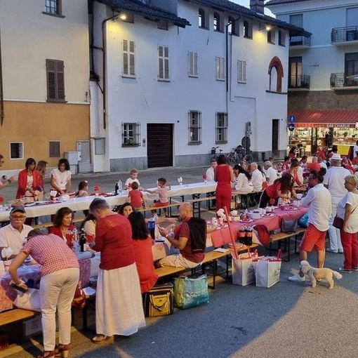 Un momento della festa di compleanno della Fidas di Vigone