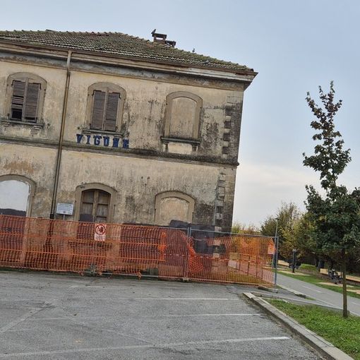 L'ex stazione di Vigone