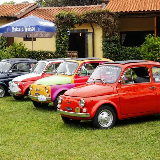 A Giaveno il raduno del Fiat 500 Club Italia