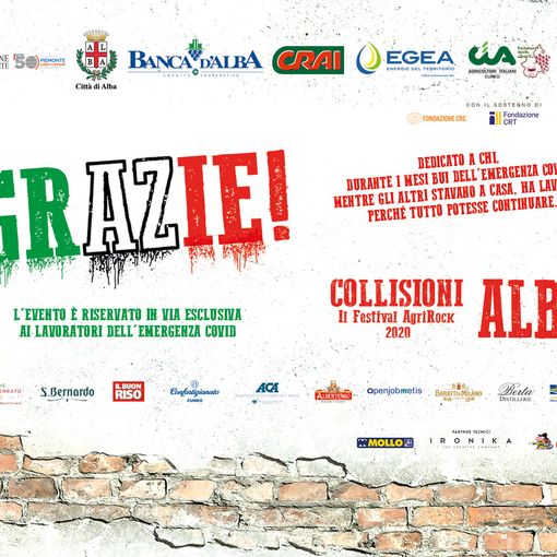 Al via il festival “GRAZIE” di Collisioni