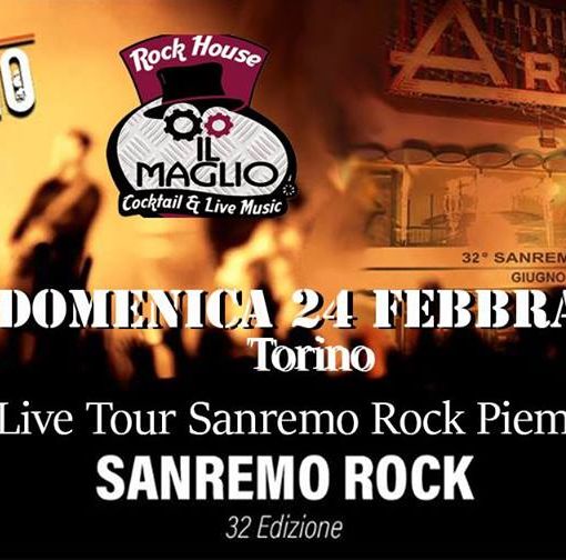Domenica a Torino la seconda tappa delle selezioni piemontesi del 32° Sanremo Rock