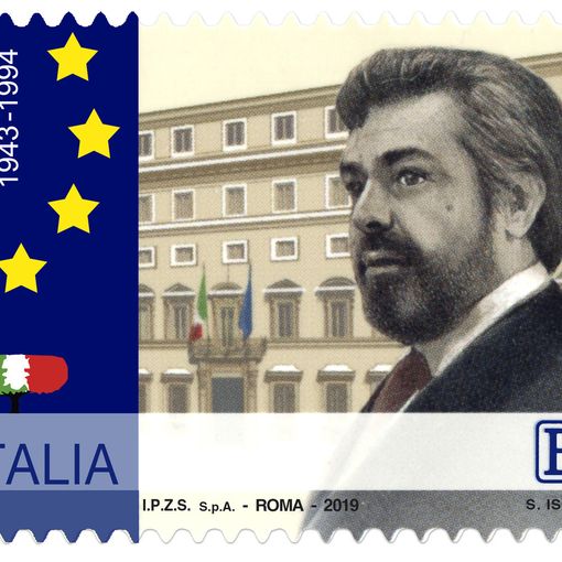 Anche alle Poste di Torino il francobollo commemorativo di Giovanni Goria