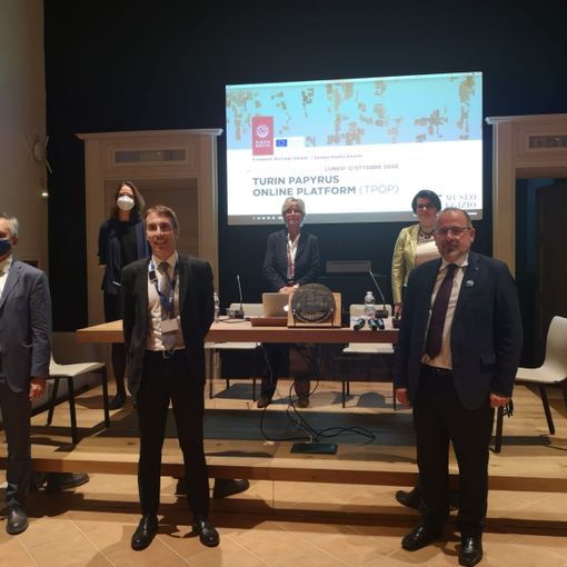 Europa Nostra Award 2020, consegnato al Museo Egizio il premio per il progetto TPOP di digitalizzazione della collezione papiri