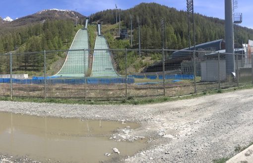 pista da bob abbandonata