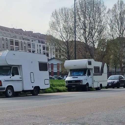 Camper in via Monte Pasubio