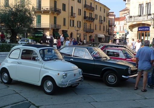 Raduno di auto storiche a Torino
