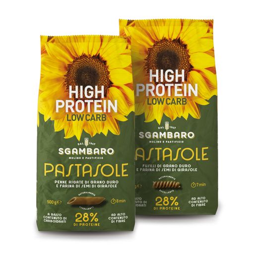Pastasole è la nuova pasta naturalmente proteica e sostenibile