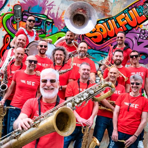 In foto Funk Off, foto di Roberto Cifarelli