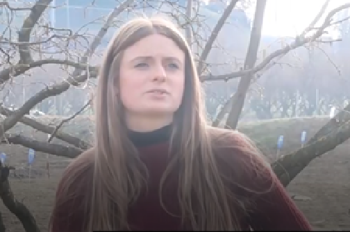 Ilaria Fresia, titolare dell’azienda agricola biologica Morgana del Re