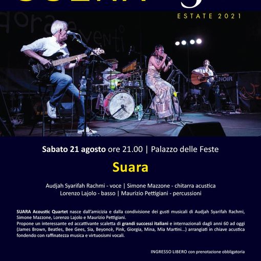 “Saura Acoustic Quartet” di scena sabato sera a Bardonecchia