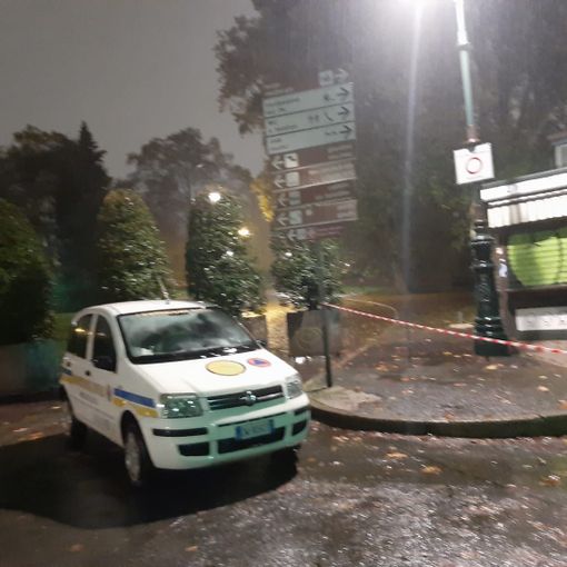 Pro.Civi.Co.S. impegna una squadra nell'evacuazione di via Nizza per la rimozione della bomba